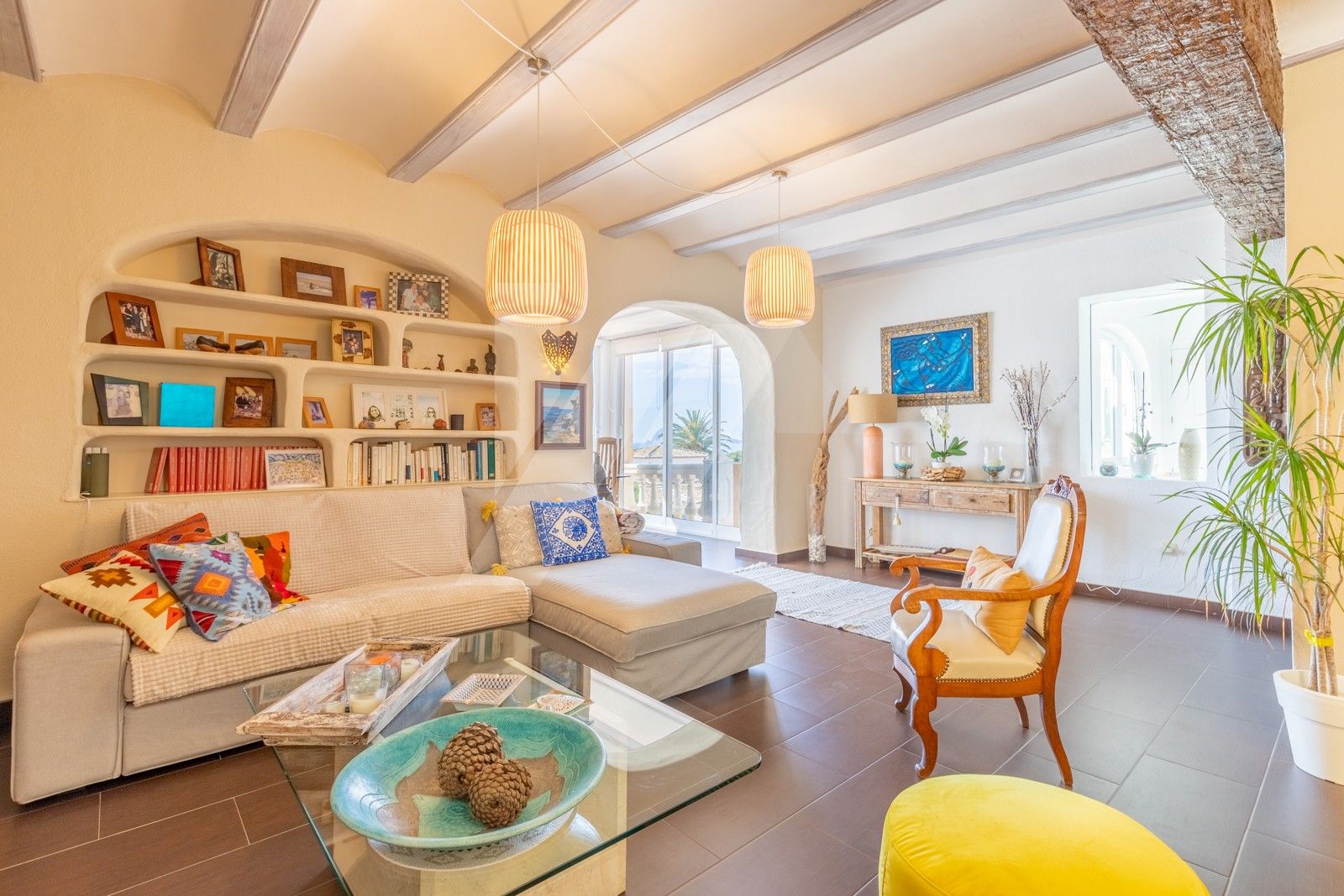 Villa de lujo en venta en Moraira, Pla del Mar, con vistas al mar.