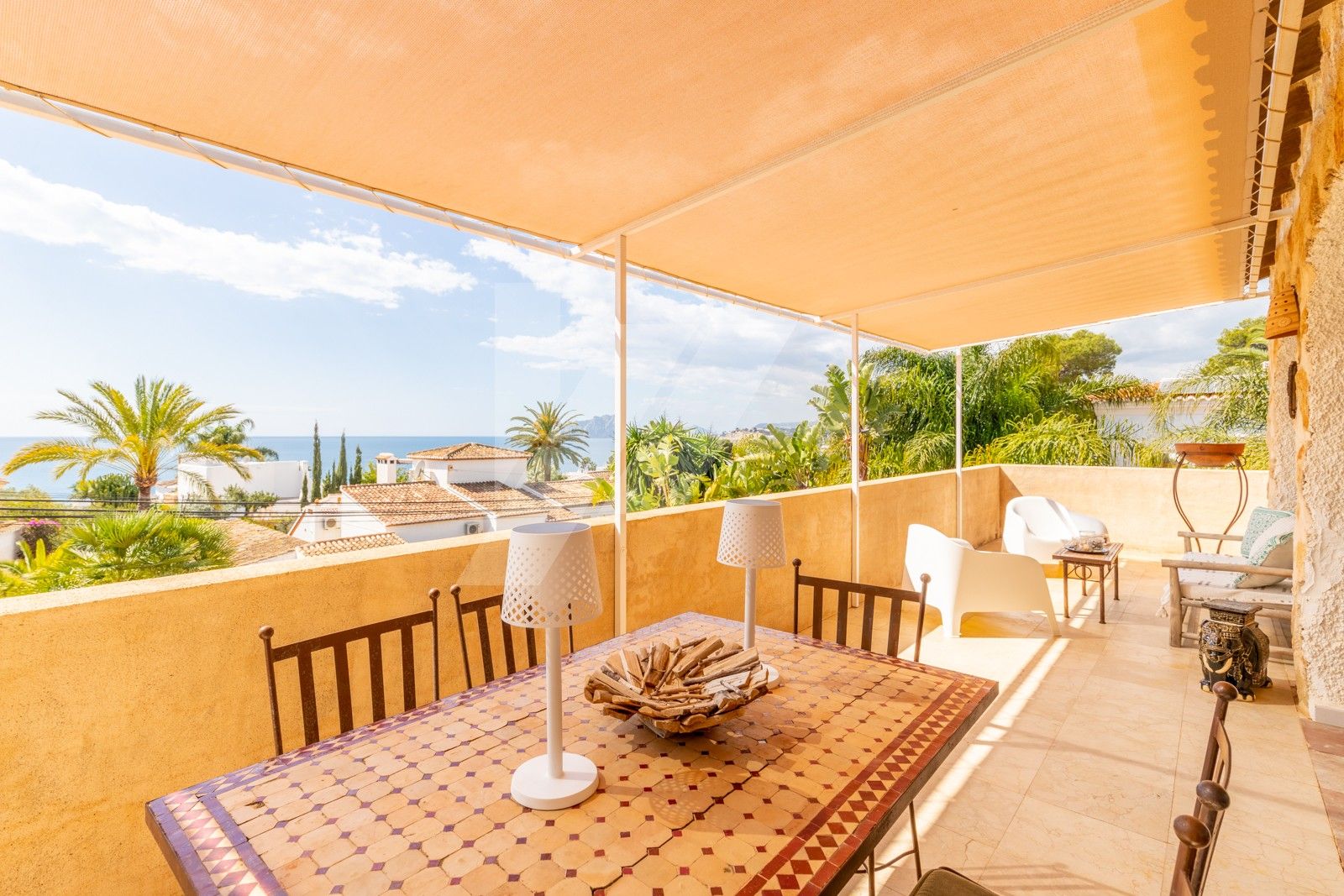 Villa de lujo en venta en Moraira, Pla del Mar, con vistas al mar.