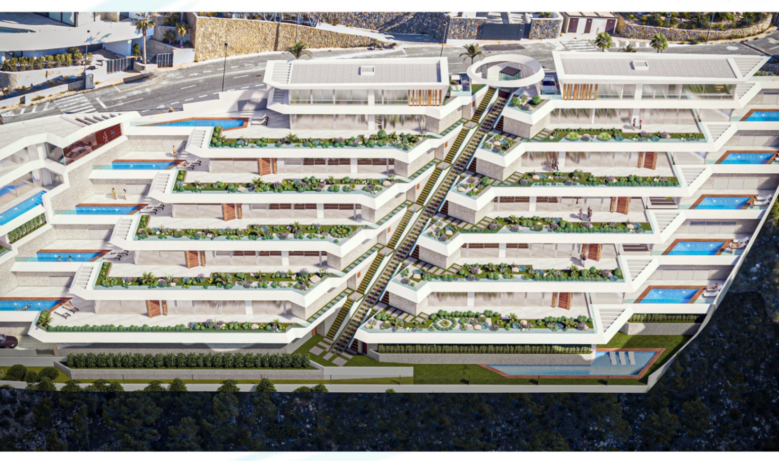 Apartamentos con vistas al mar en venta en Altea, Costa Blanca.