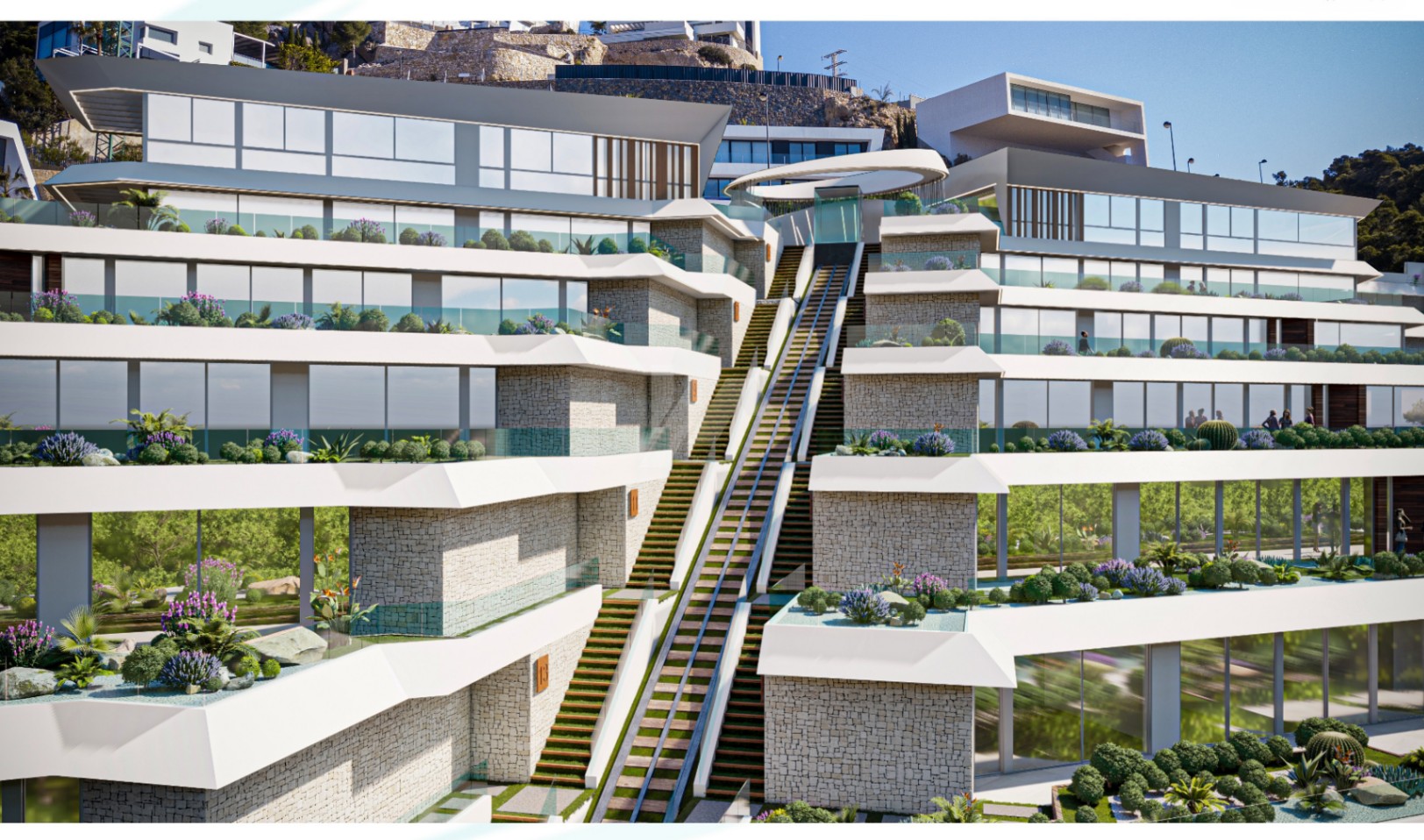Apartamentos con vistas al mar en venta en Altea, Costa Blanca.