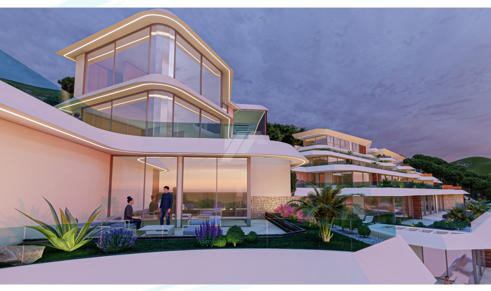 Apartamentos con vistas al mar en venta en Altea, Costa Blanca.