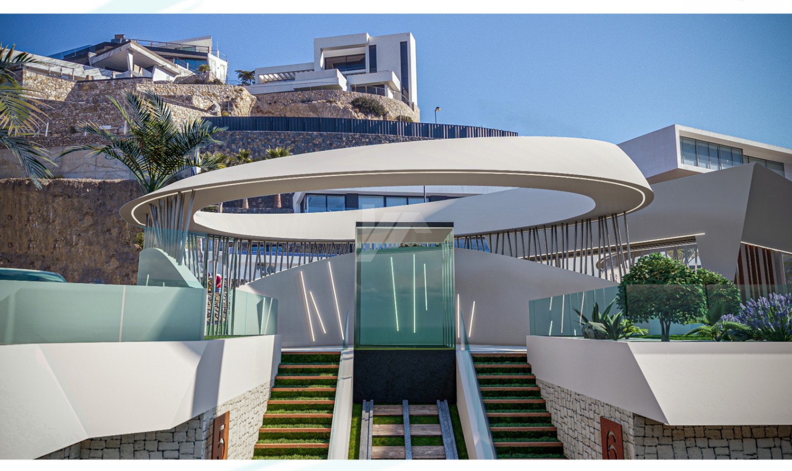 Villas de lujo con vistas al mar en venta en Altea. Costa Blanca.