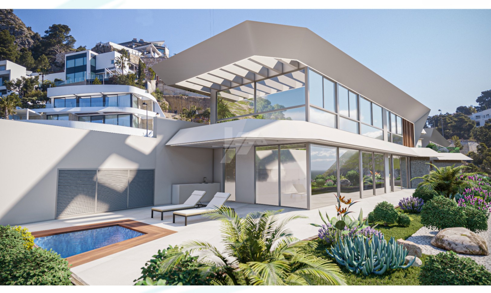 Villas de lujo con vistas al mar en venta en Altea. Costa Blanca.