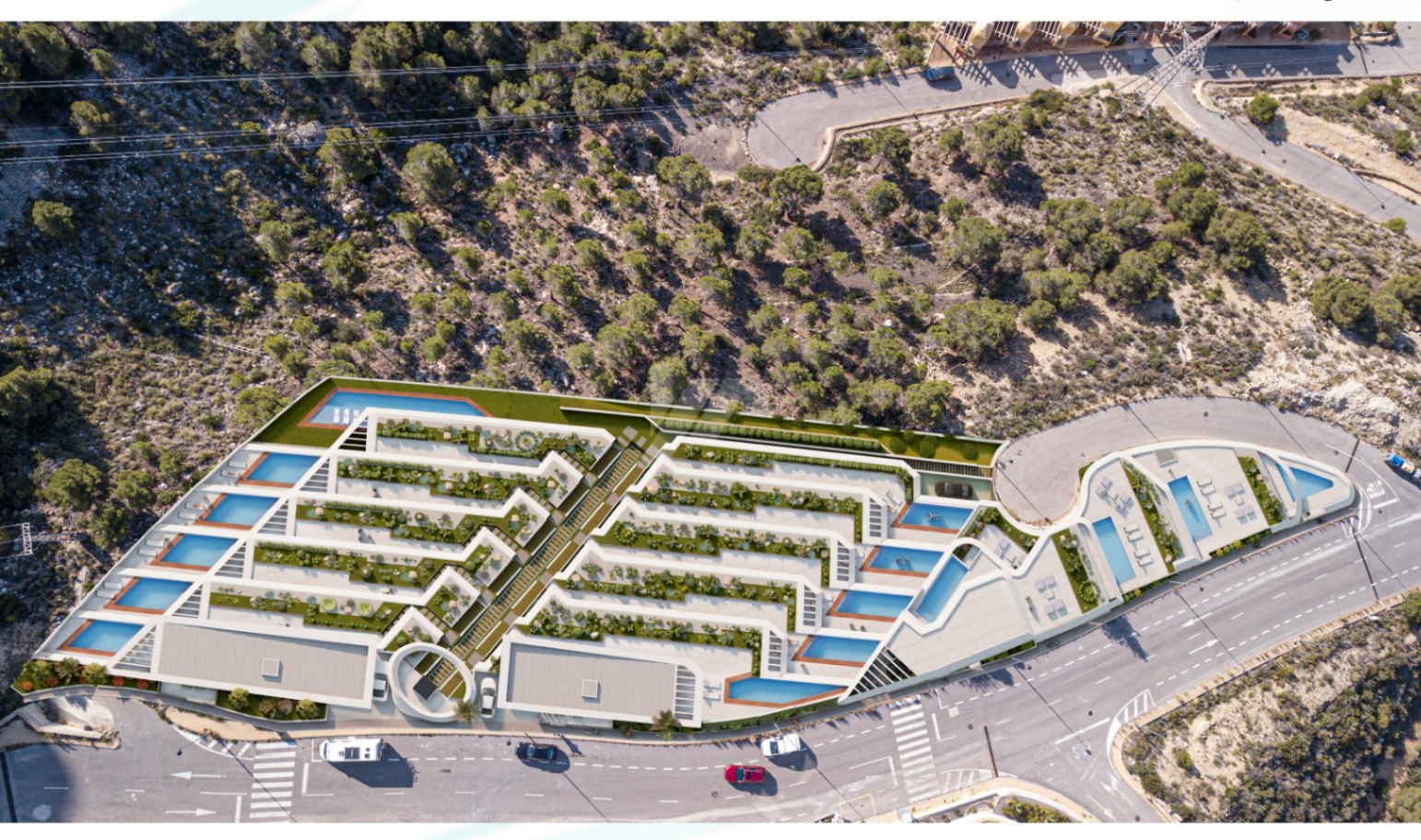 Villas de lujo con vistas al mar en venta en Altea. Costa Blanca.