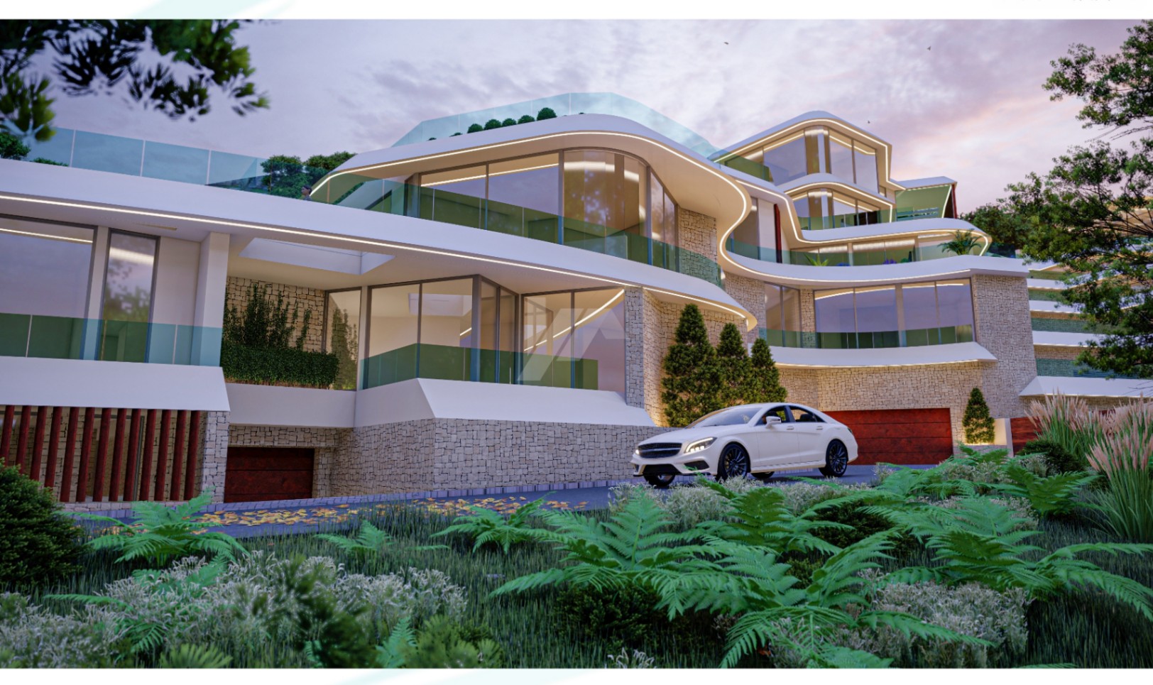 Villas de lujo con vistas al mar en venta en Altea. Costa Blanca.
