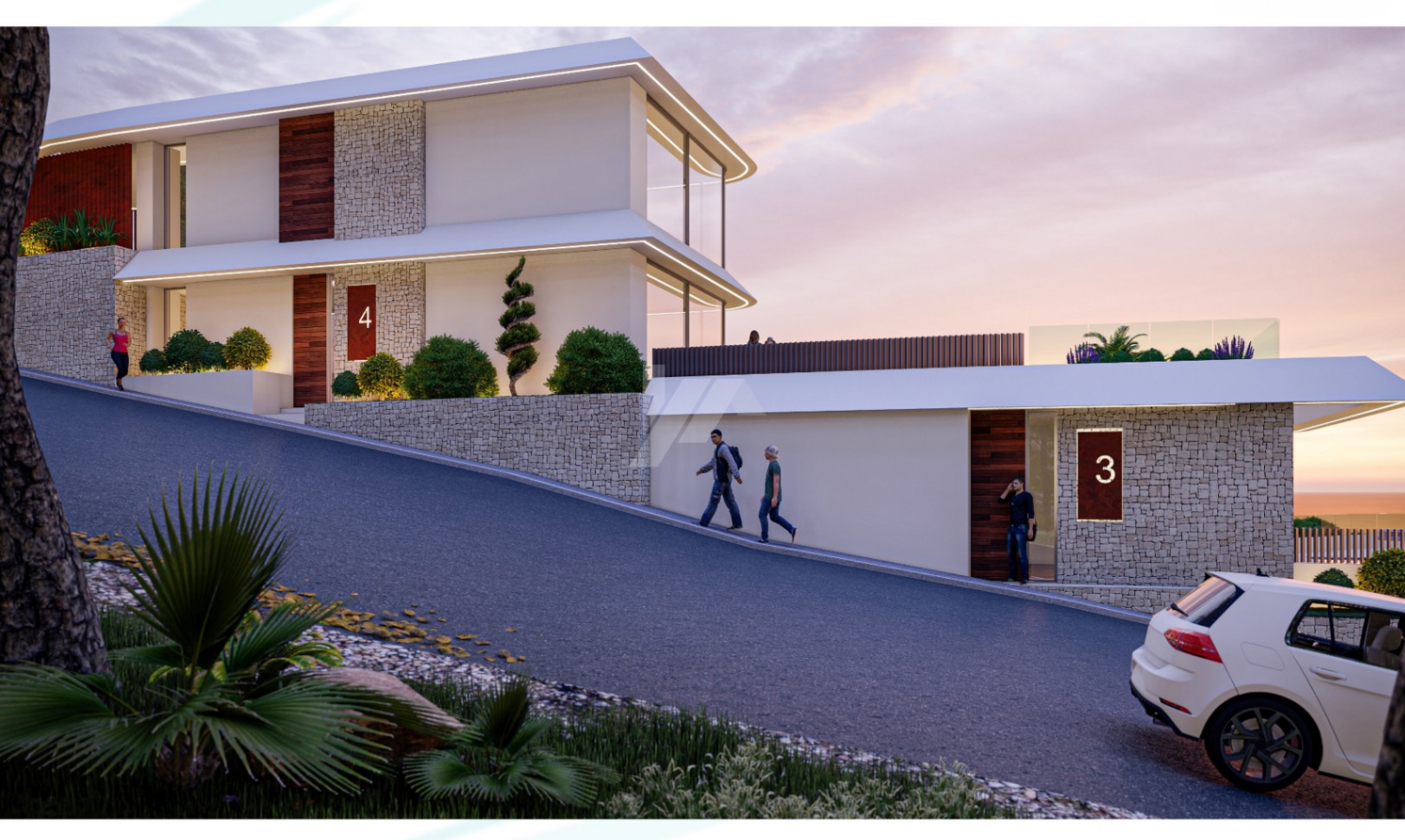 Villas de lujo con vistas al mar en venta en Altea. Costa Blanca.