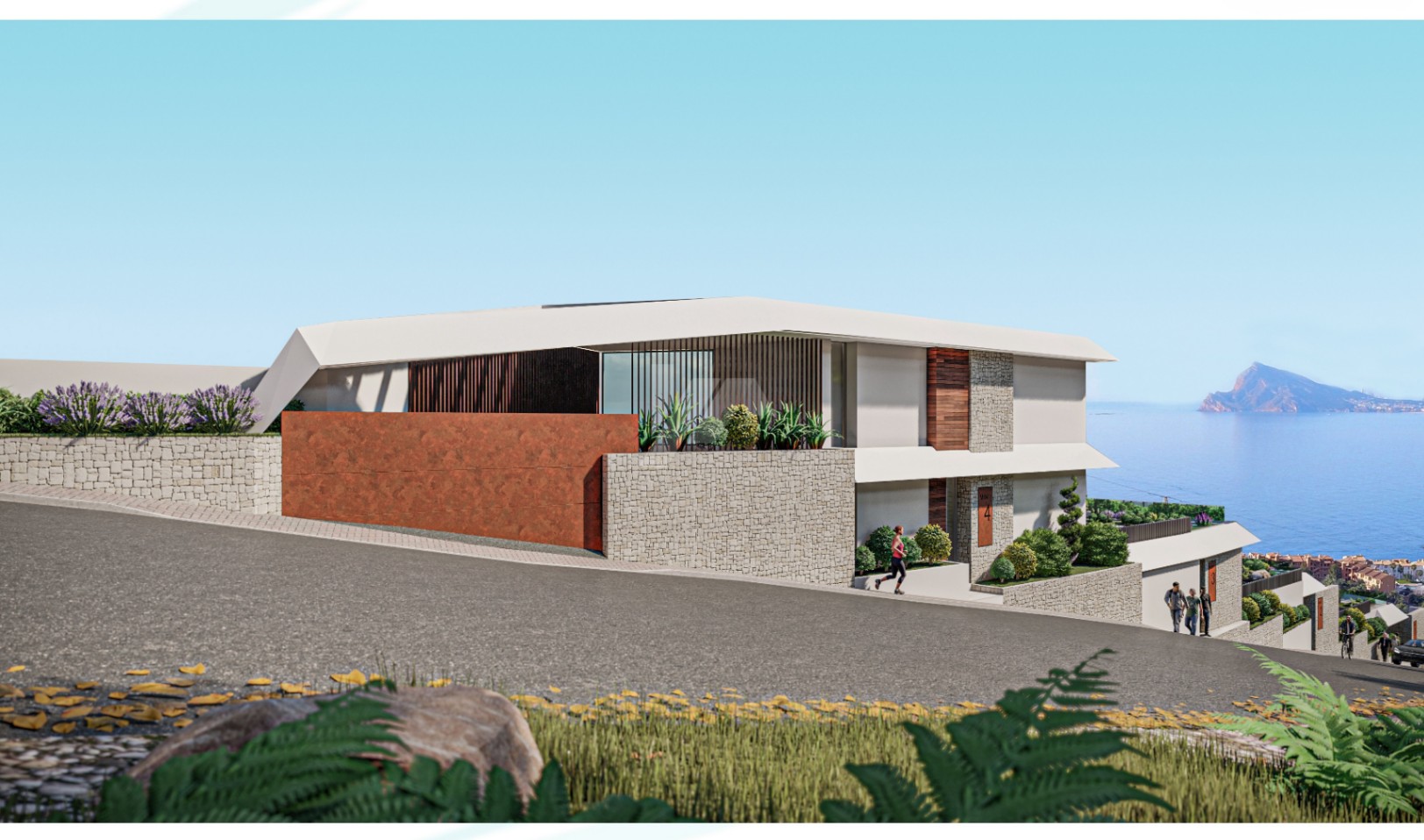 Villas de lujo con vistas al mar en venta en Altea. Costa Blanca.
