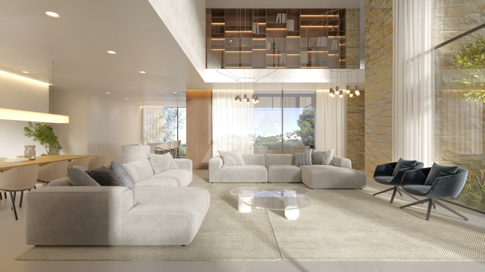 Villa de Lujo con vistas al mar en venta en Moraira, Costa Blanca.