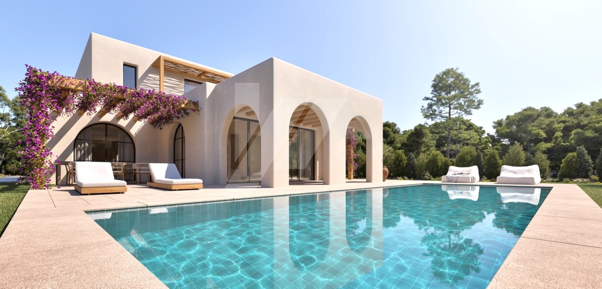 Villa de nueva construcción en venta en Moraira, costa blanca.