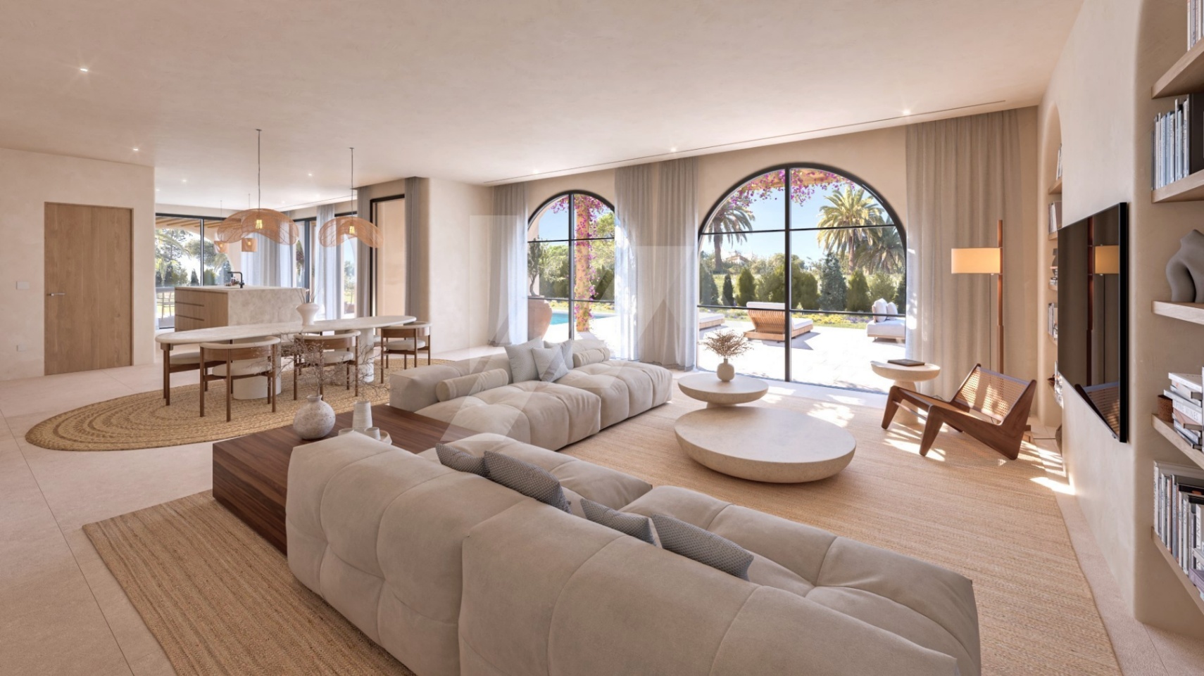 Villa de nueva construcción en venta en Moraira, costa blanca.