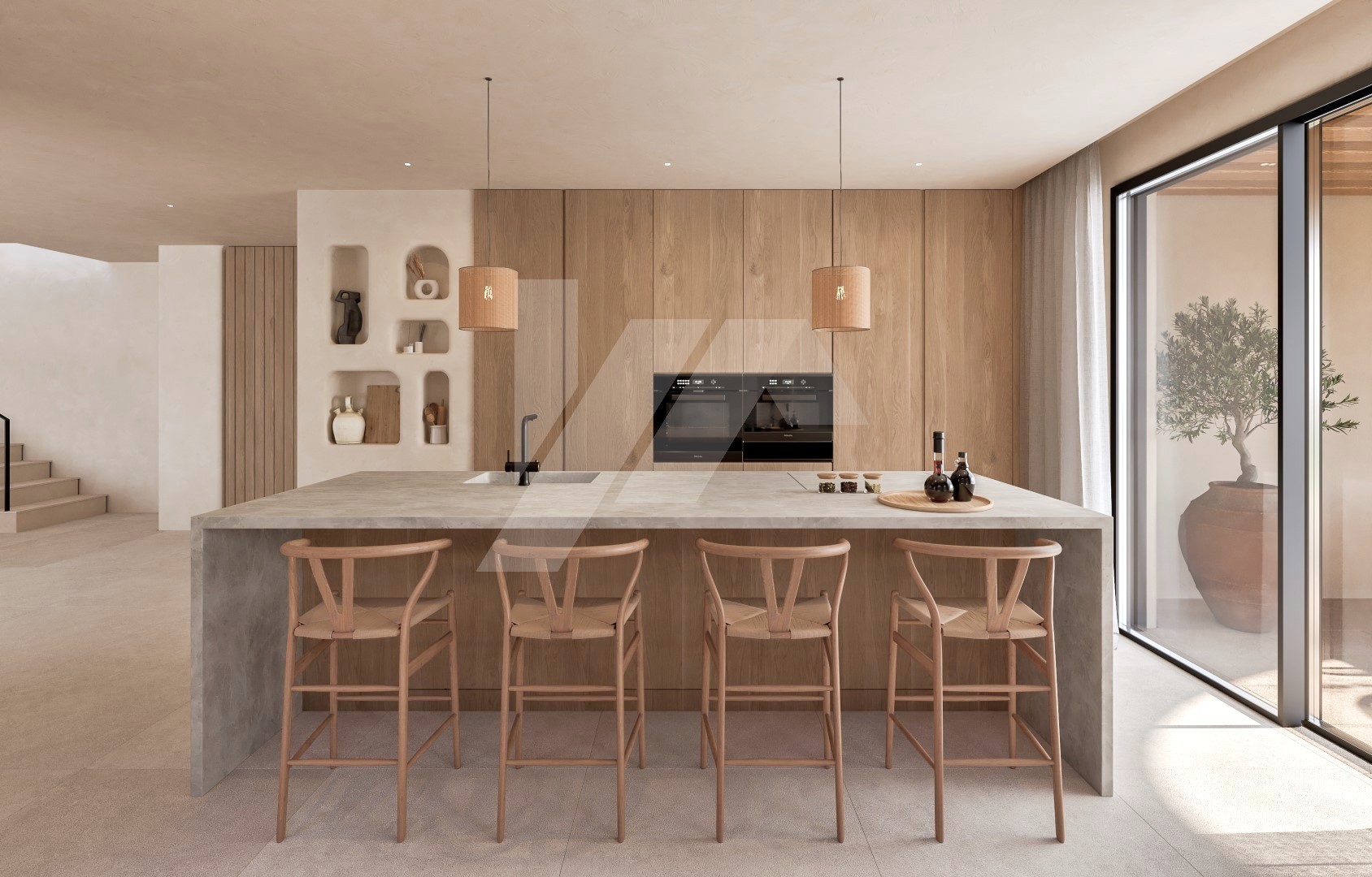 Villa de nueva construcción en venta en Moraira, costa blanca.