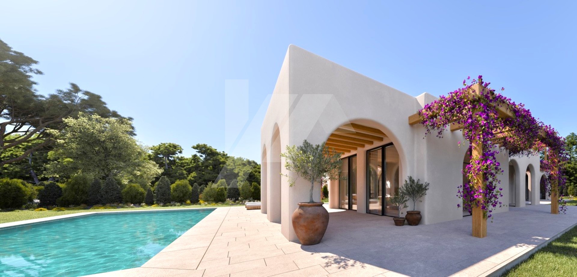 Villa en venta en Moraira, Pinar de l'advocat.