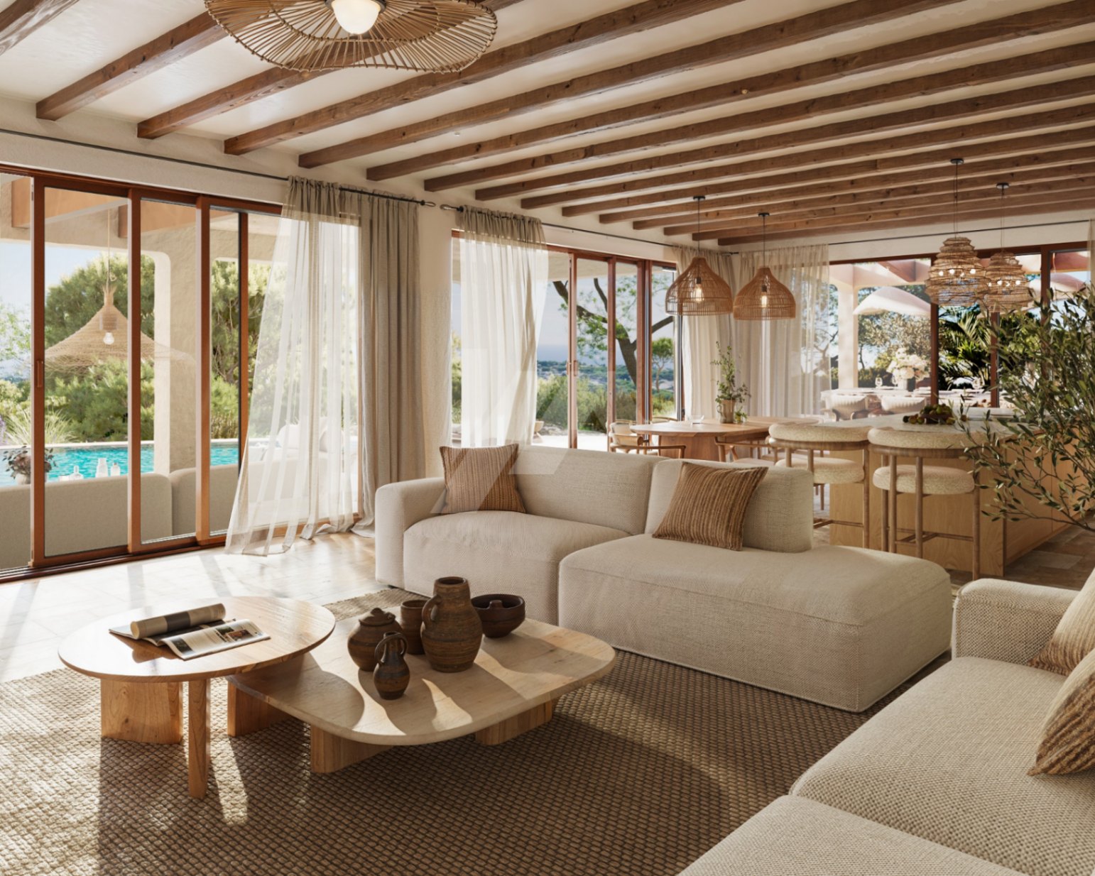 Villa en venta en el Portert, Moraira, Costa Blanca.