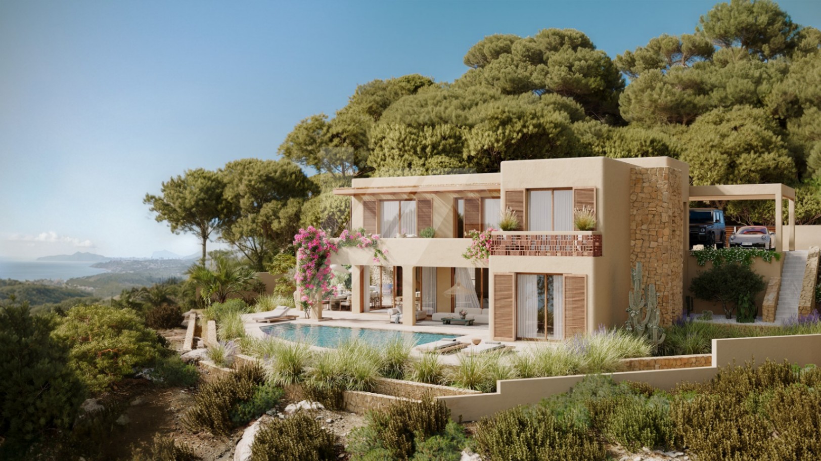 Villa en venta en el Portert, Moraira, Costa Blanca.