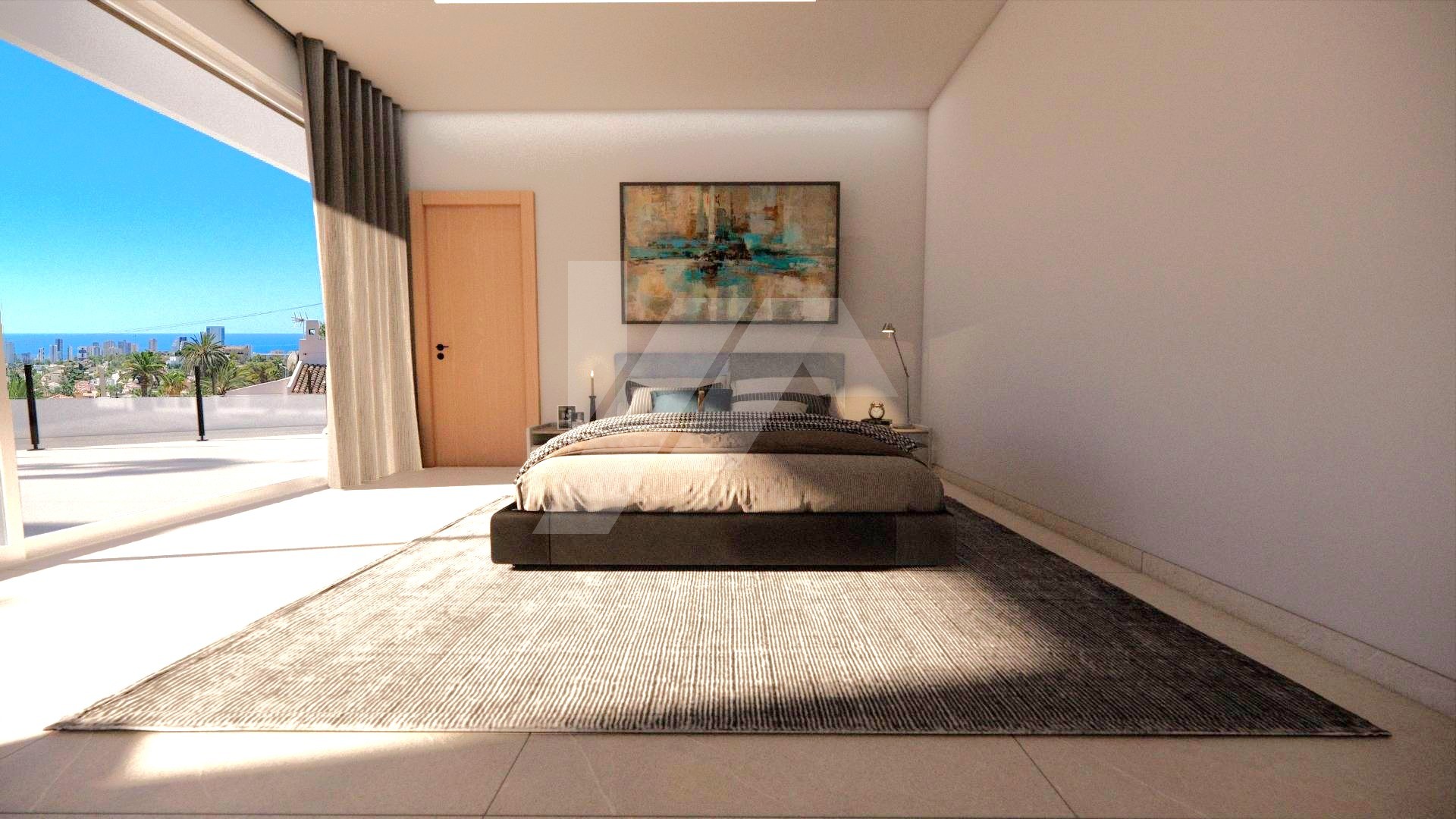 Villa de lujo con vistas al mar en venta en Calpe, Costa Blanca.
