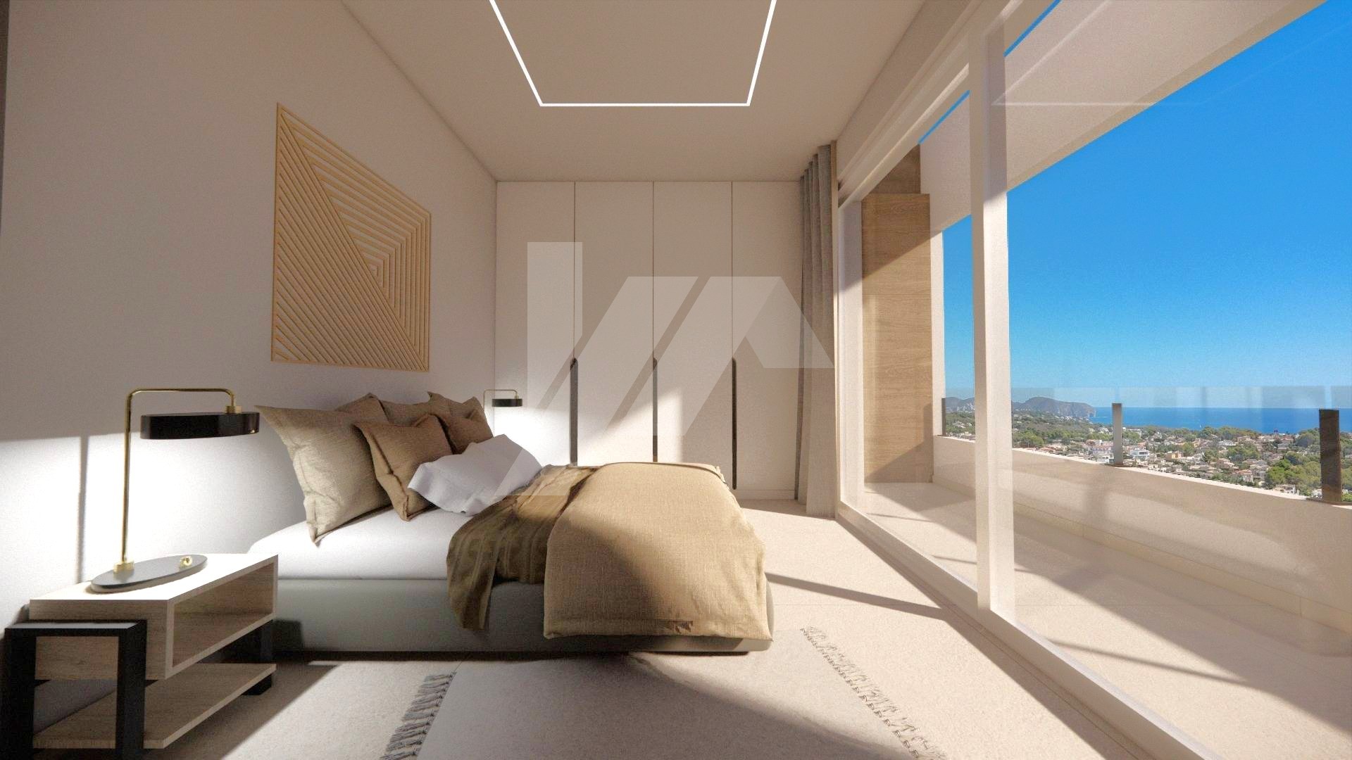 Villa de lujo con vistas al mar en venta en Calpe, Costa Blanca.