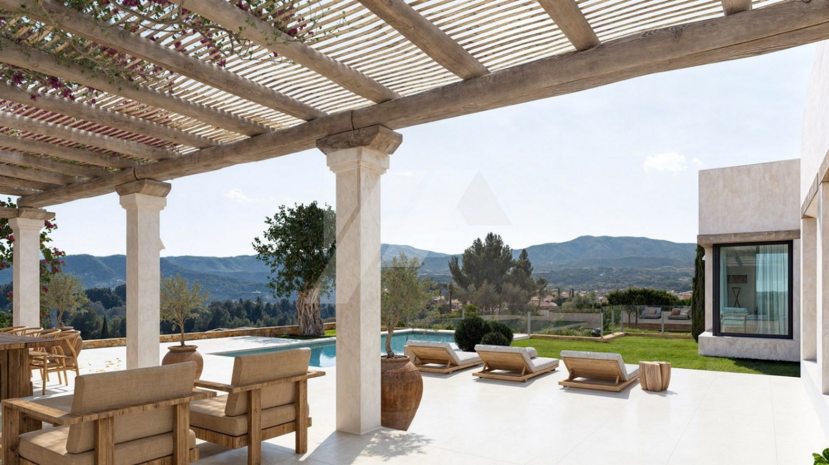 Villa de estilo Ibicenco en venta en Javea, Costa Balnca.