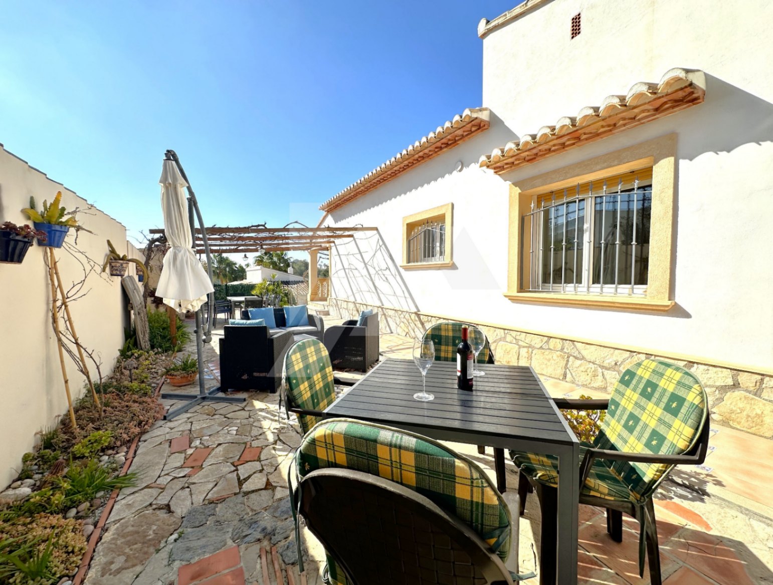 Villa de Estilo Mediterráneo en venta en Benissa, Costa Blanca.