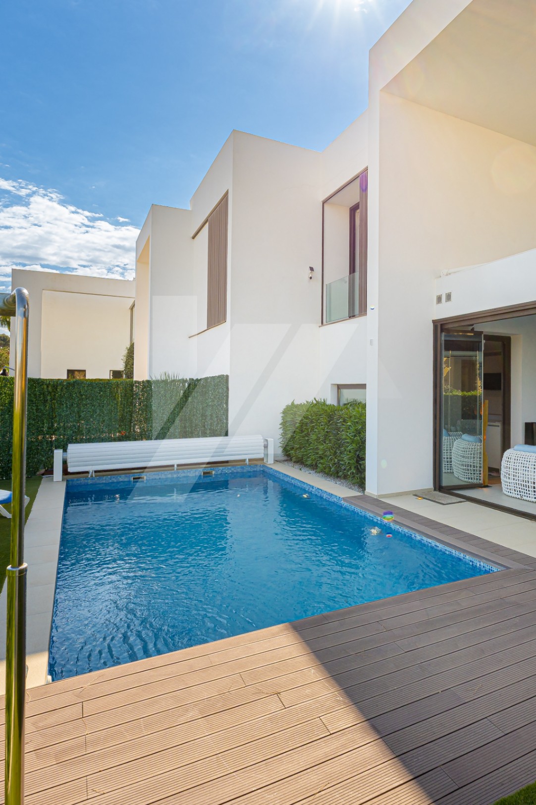 Villa moderna en venta en Moraira con vistas al mar, Costa Blanca.