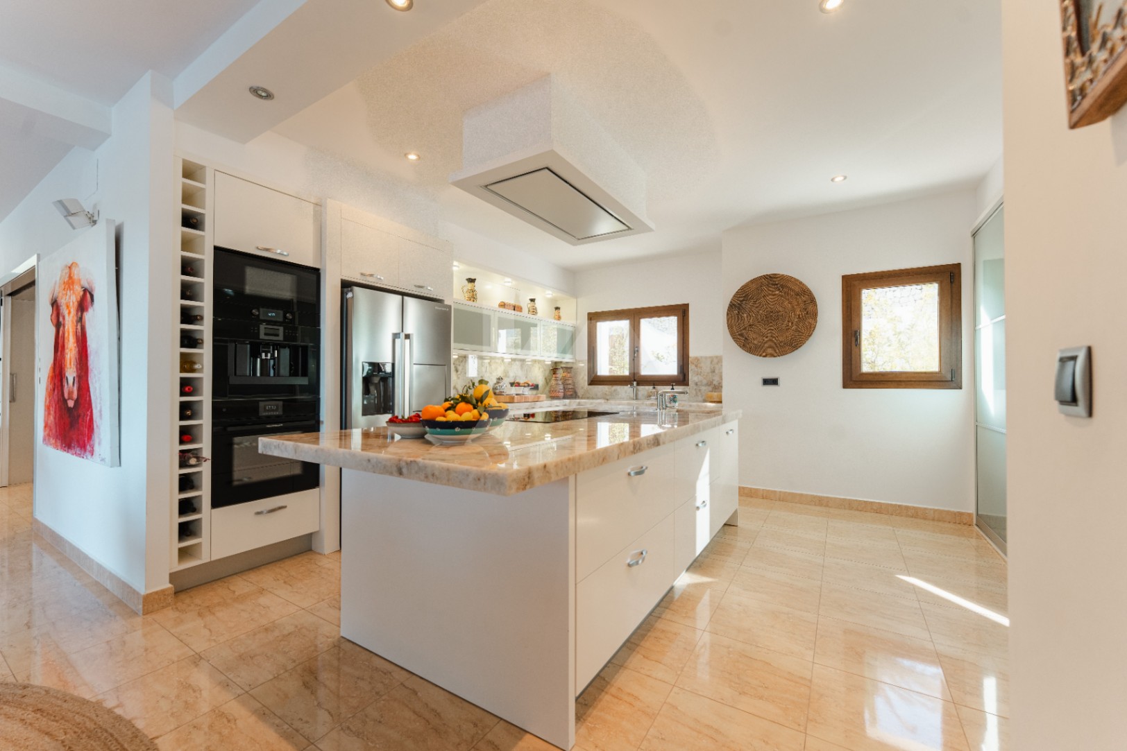 Villa de estilo Ibicenco en venta en Moraira, Costa Blanca.