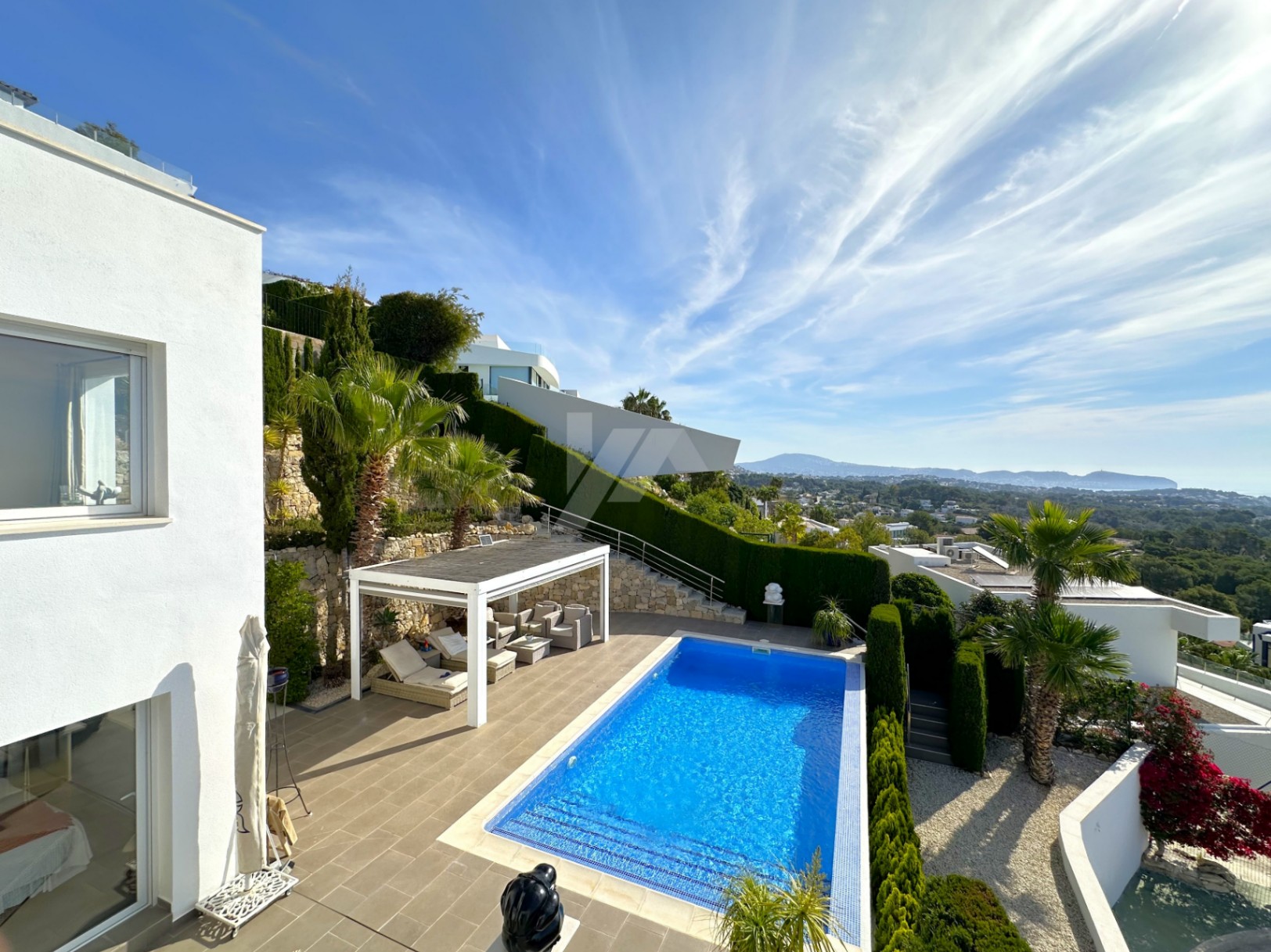 Villa de lujo con vistas panorámicas en Calpe. Costa Blanca.