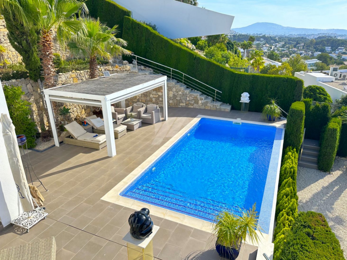 Villa de lujo con vistas panorámicas en Calpe. Costa Blanca.