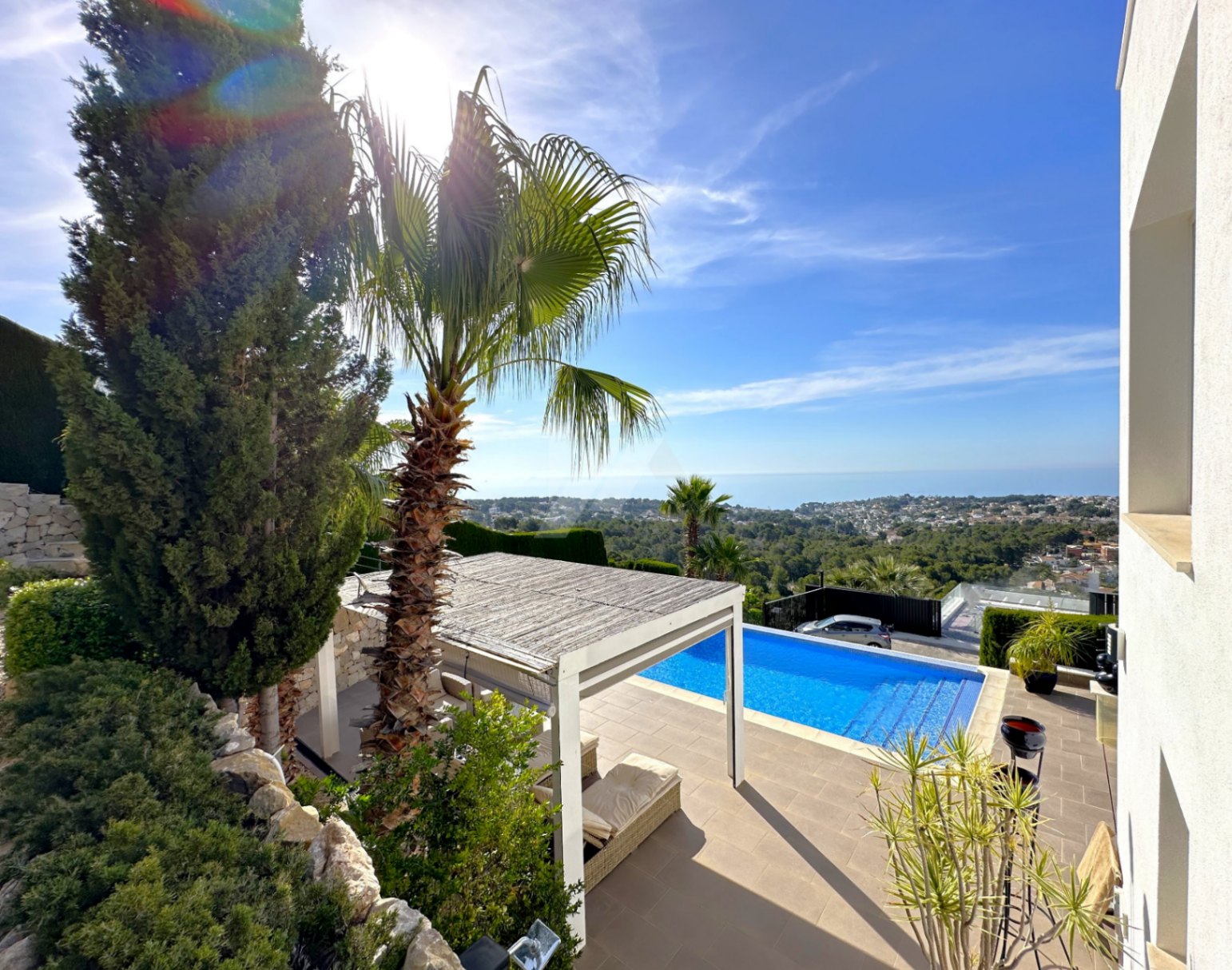 Villa de lujo con vistas panorámicas en Calpe. Costa Blanca.
