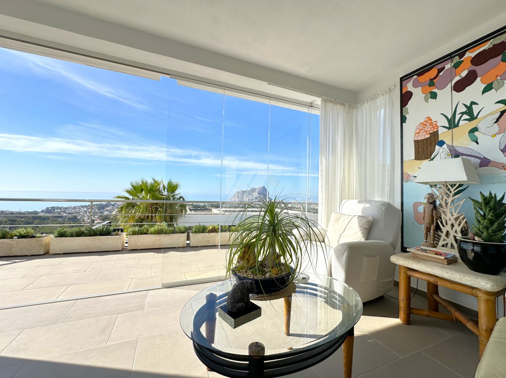 Villa de lujo con vistas panorámicas en Calpe. Costa Blanca.