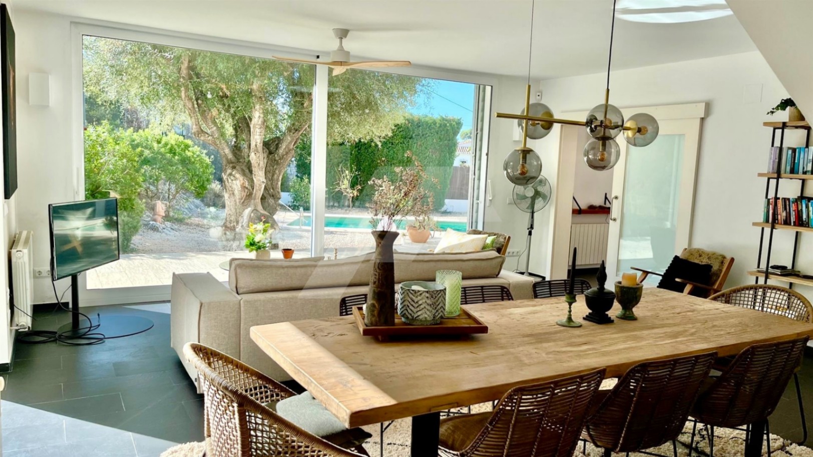 Villa Moderna en venta en el Portet, Moraira. Costa Blanca.