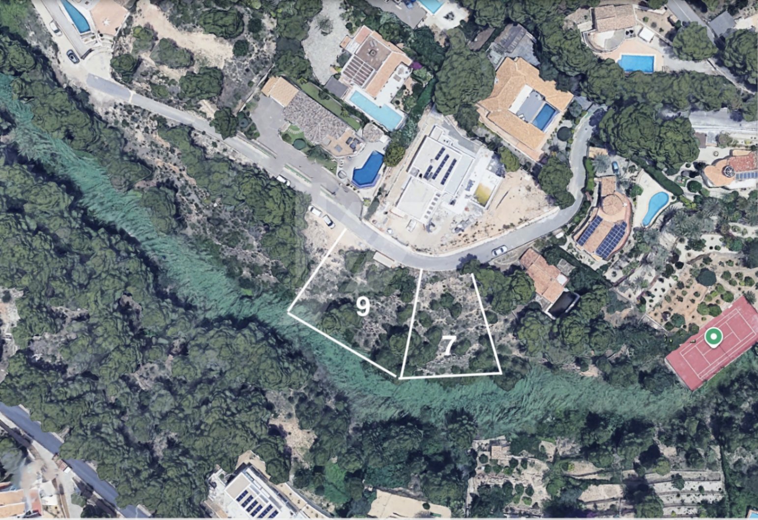 Parcela en venta en Altea, Costa Blanca.