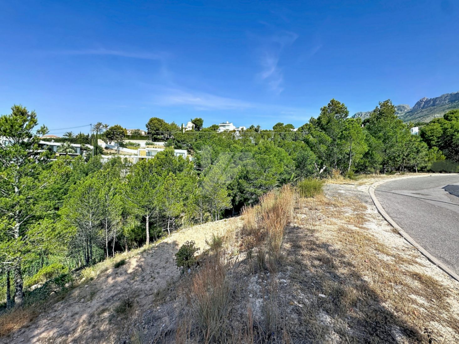 Parcela en venta en Altea, Costa Blanca.