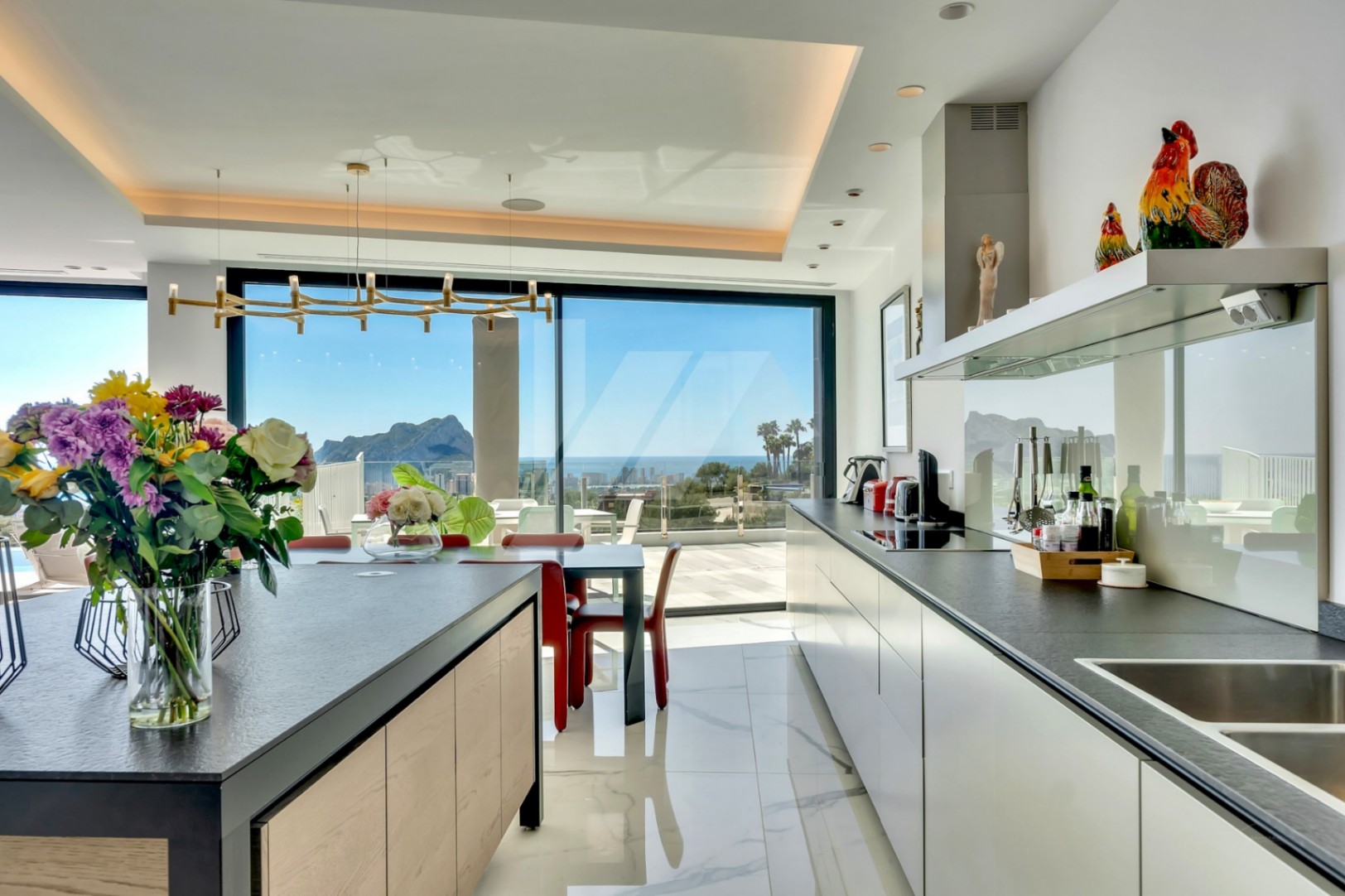 Villa de Lujo con vistas panorámicas al mar en venta en Benissa , Costa Blanca.