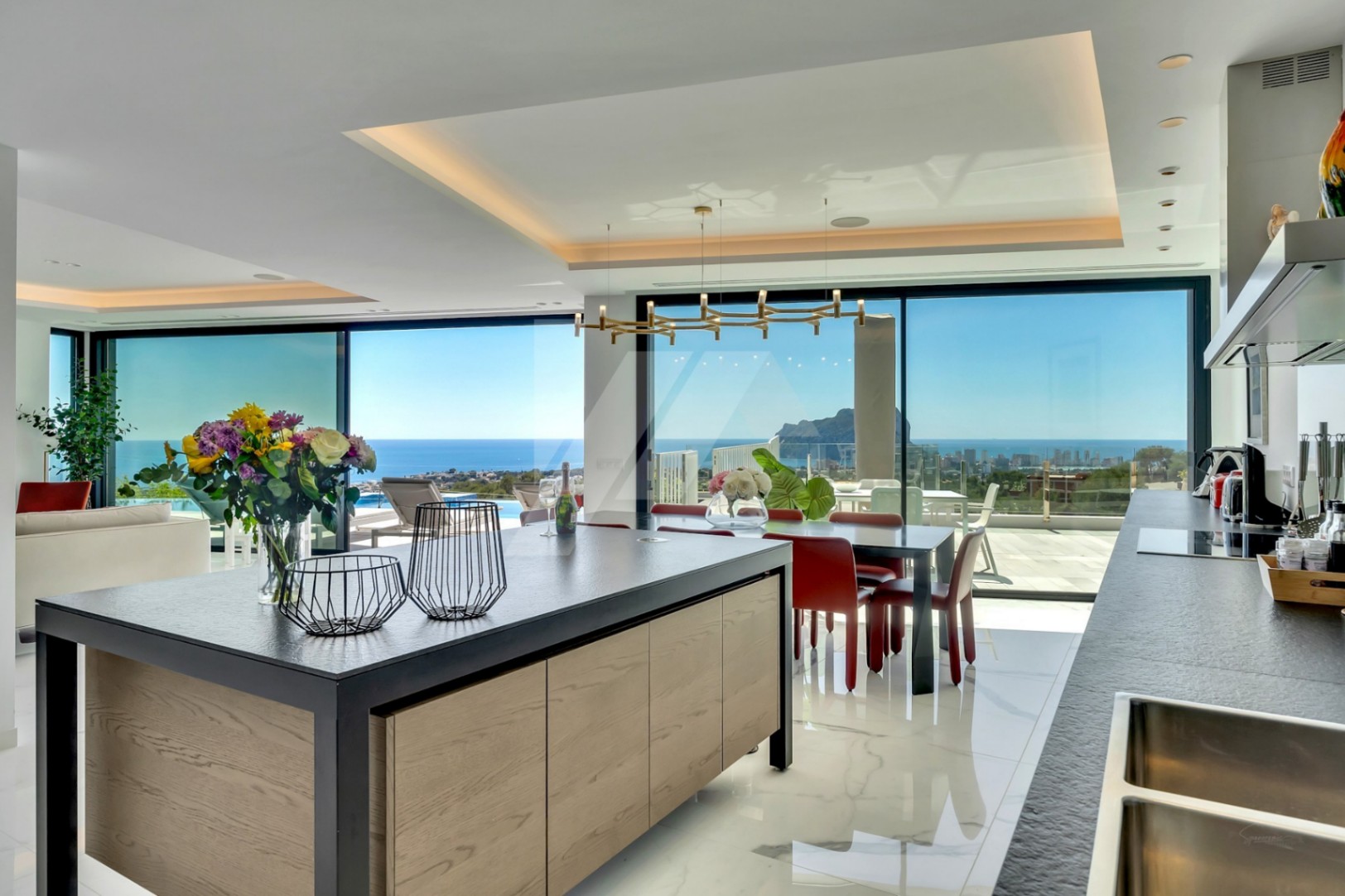 Villa de Lujo con vistas panorámicas al mar en venta en Benissa , Costa Blanca.