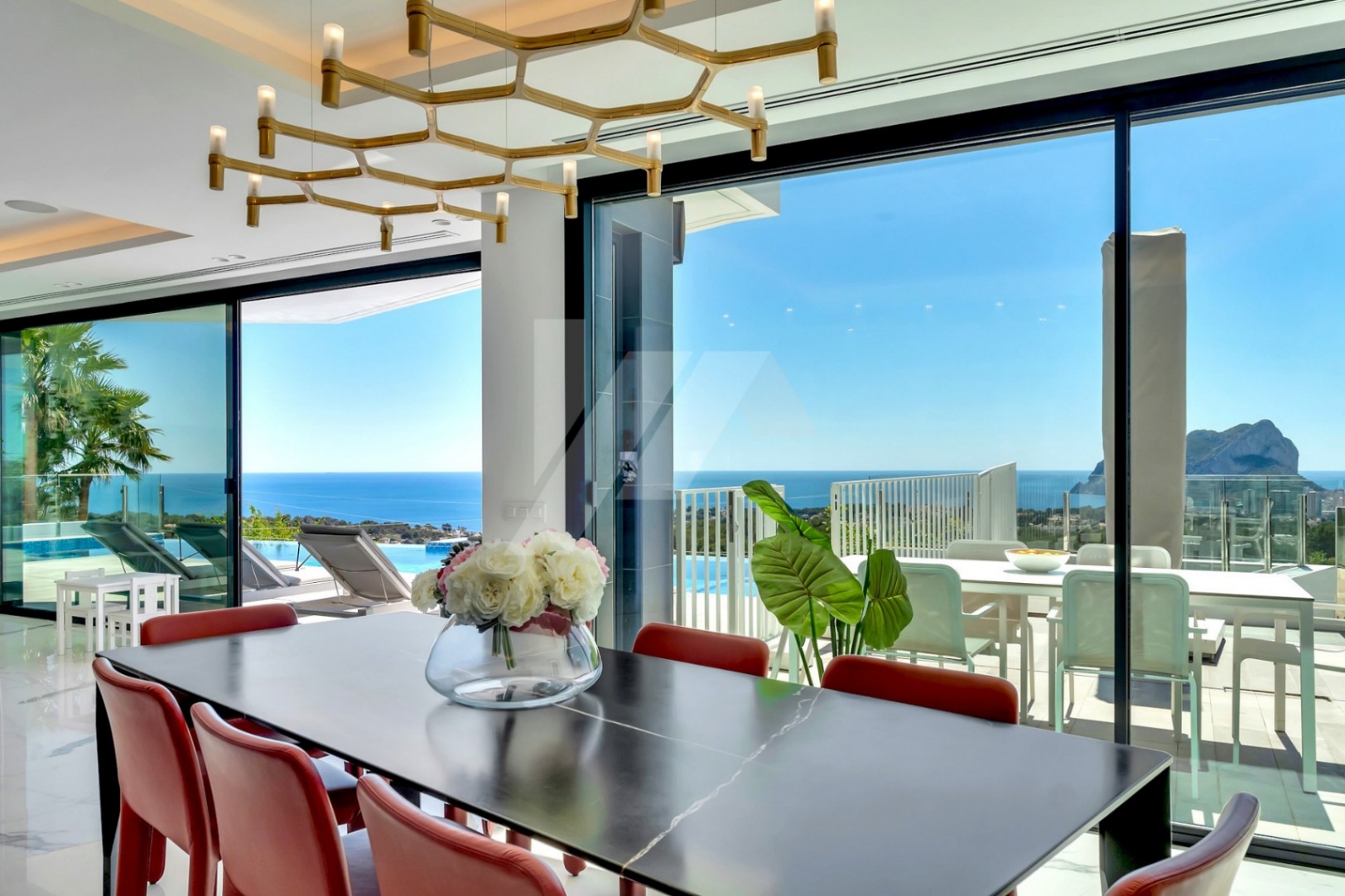 Villa de Lujo con vistas panorámicas al mar en venta en Benissa , Costa Blanca.