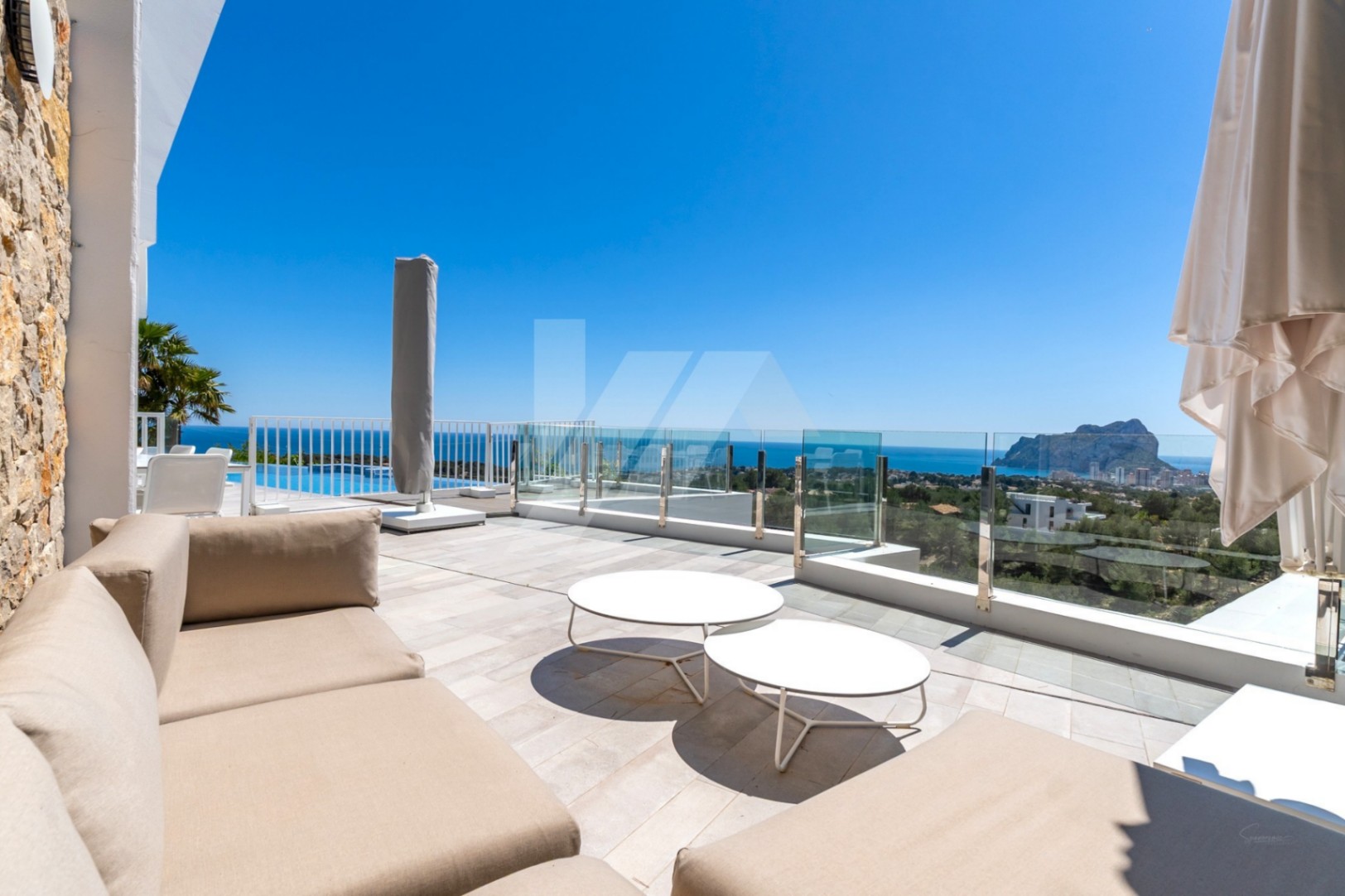 Villa de Lujo con vistas panorámicas al mar en venta en Benissa , Costa Blanca.