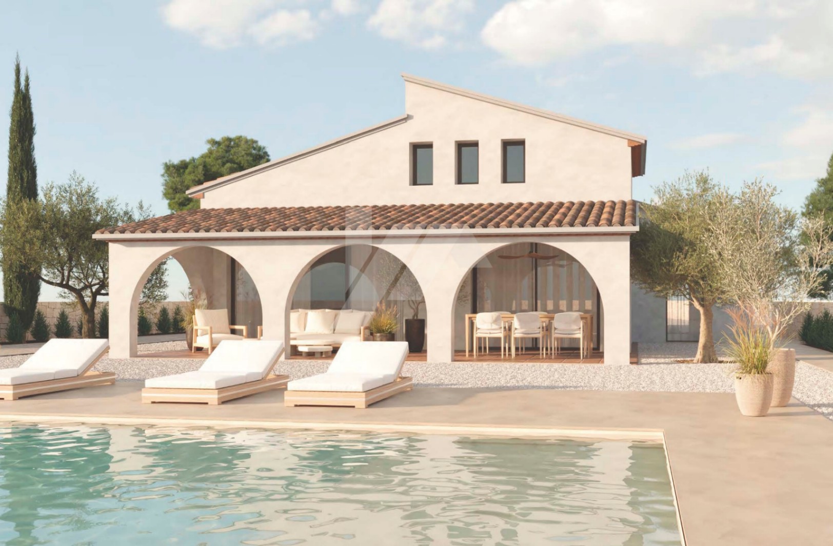 Exclusiva villa mediterránea con gran parcela cerca de Moraira, Costa Blanca.