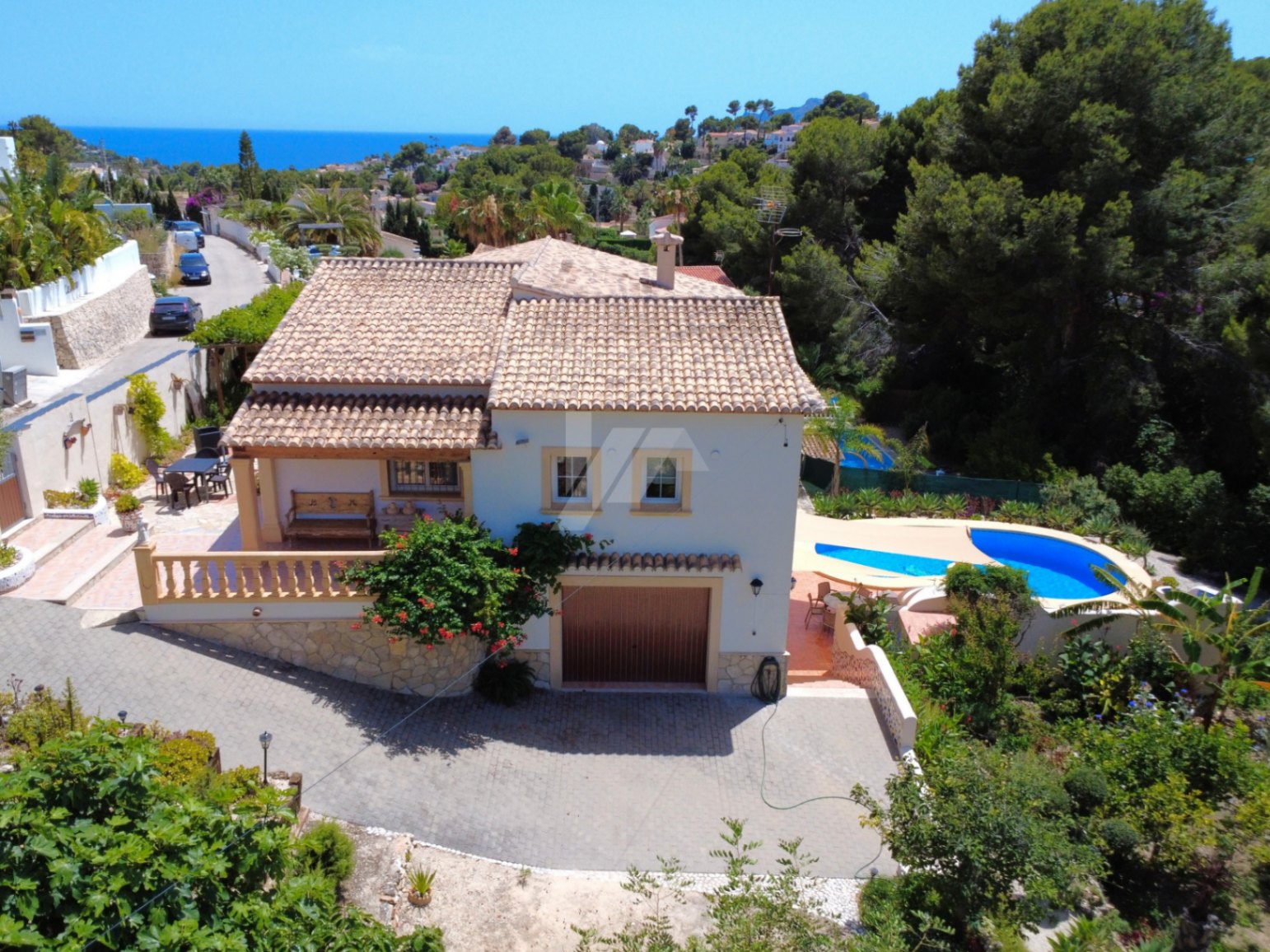 Villa de Estilo Mediterráneo en venta en Benissa, Costa Blanca.