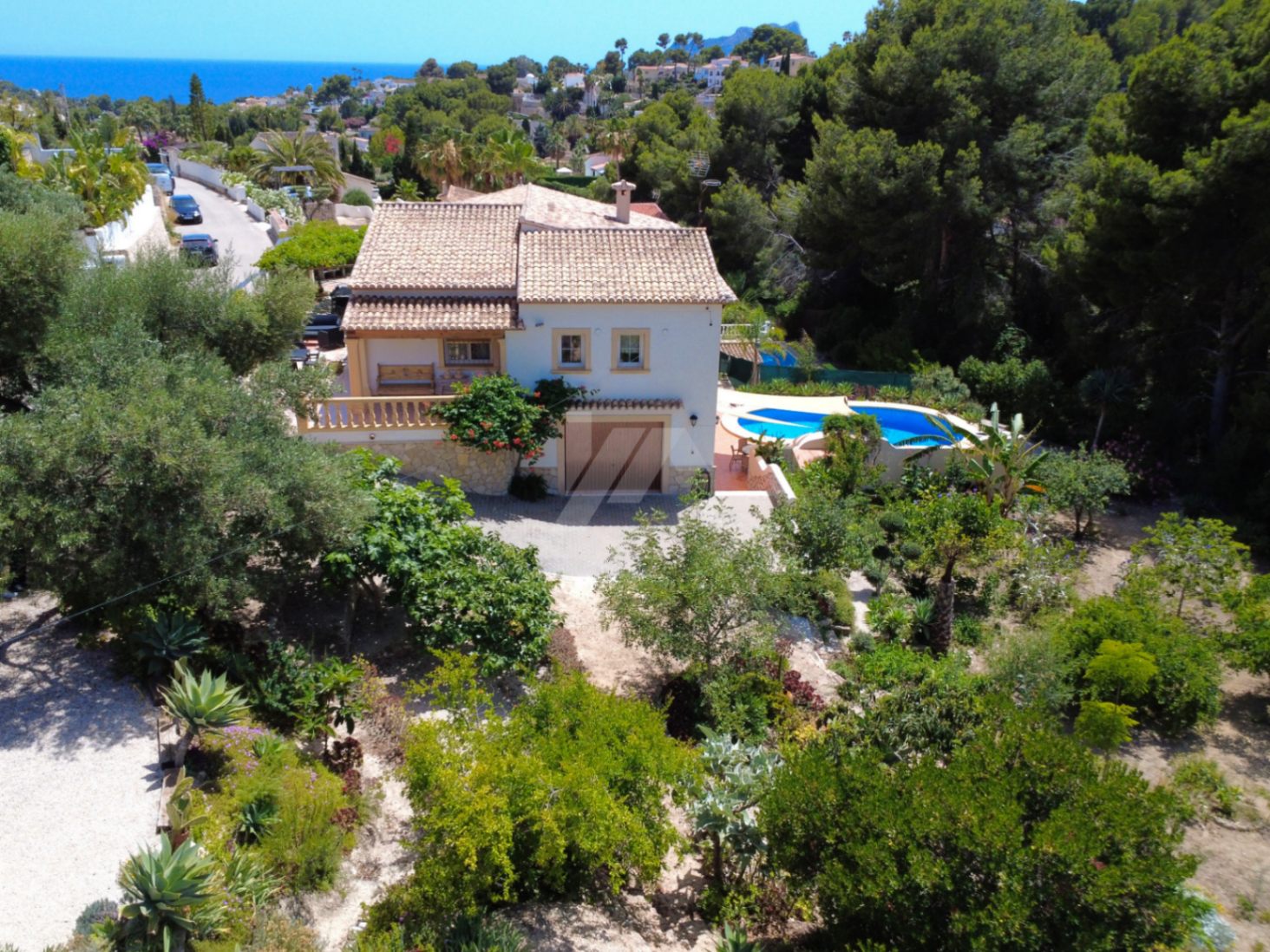Villa de Estilo Mediterráneo en venta en Benissa, Costa Blanca.
