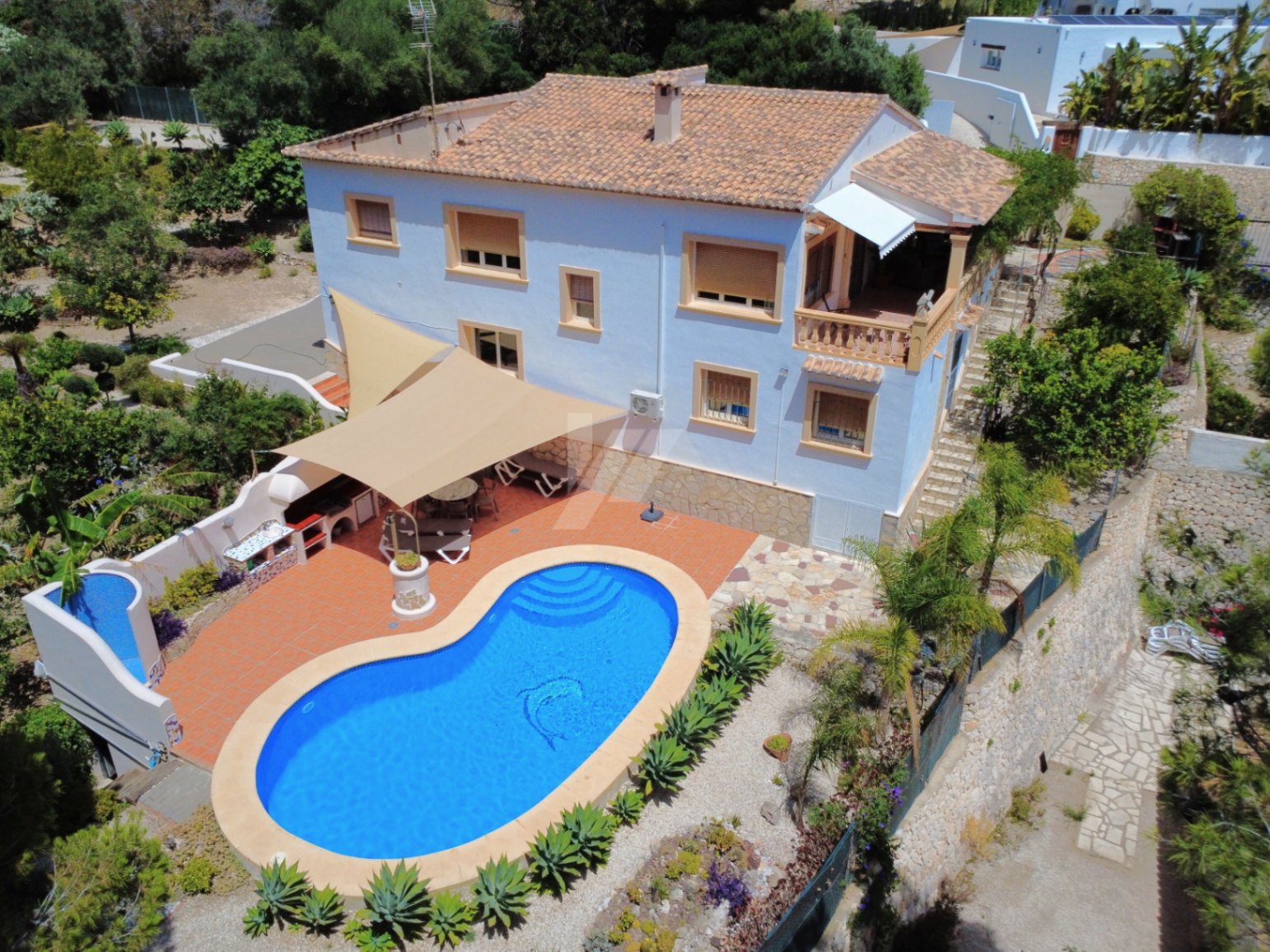 Villa de Estilo Mediterráneo en venta en Benissa, Costa Blanca.