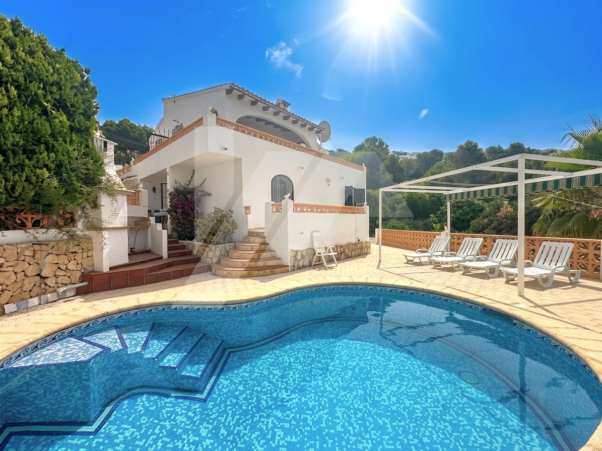 Villa en venta en Moraira, Costa Blanca.