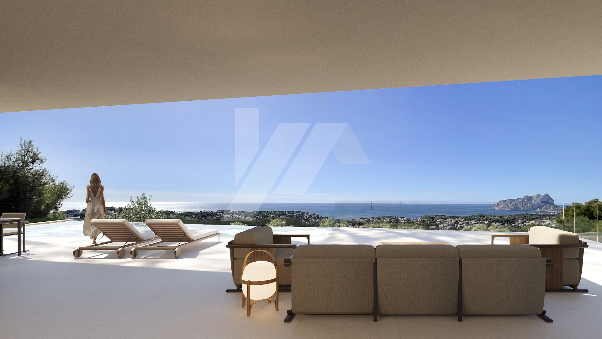Villa de Lujo con vistas al mar en venta en Benissa, Costa Blanca.