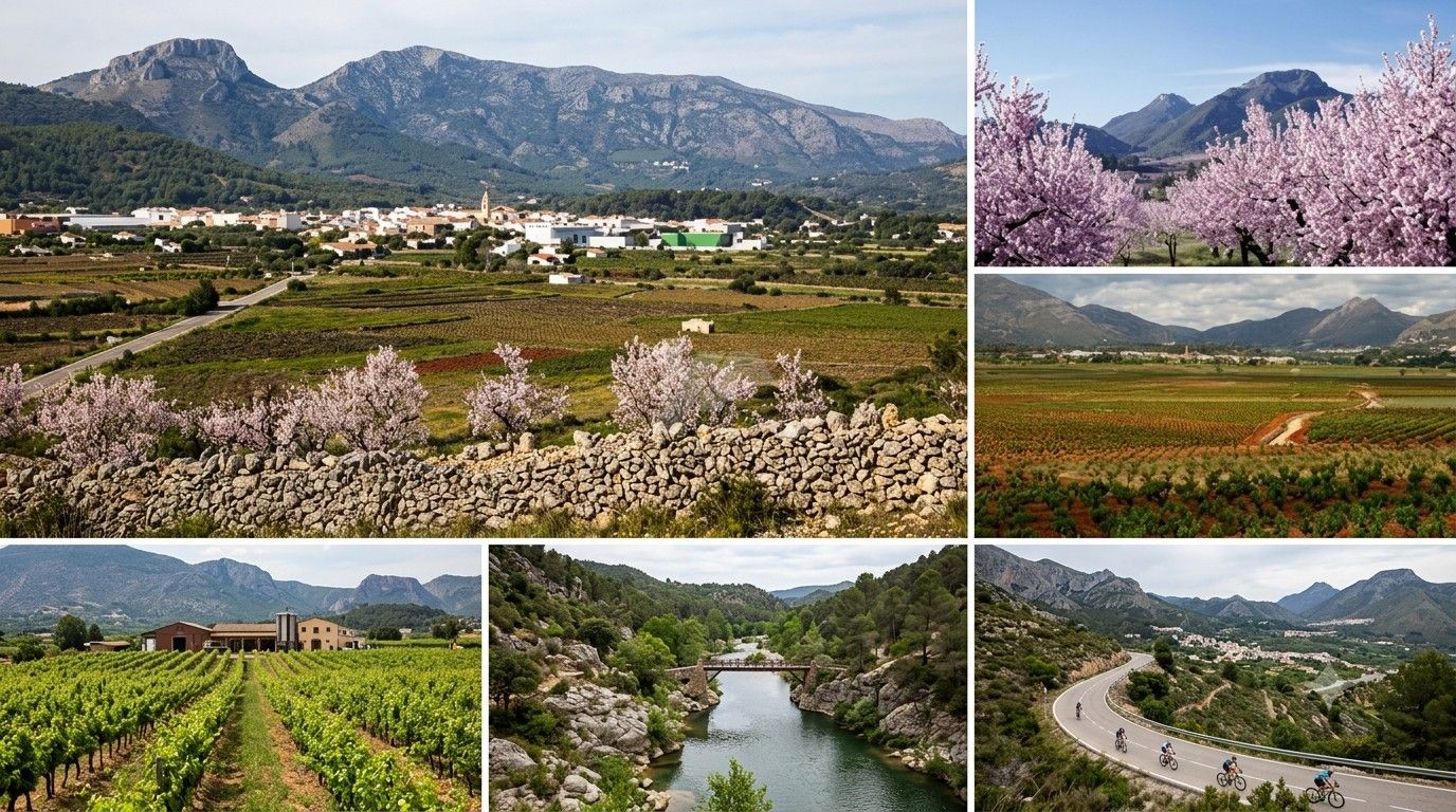 Parcelas en venta en Jalón, Costa Blanca.