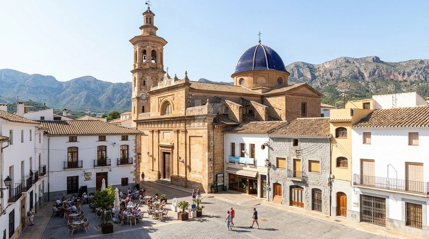 Parcelas en venta en Jalón, Costa Blanca.