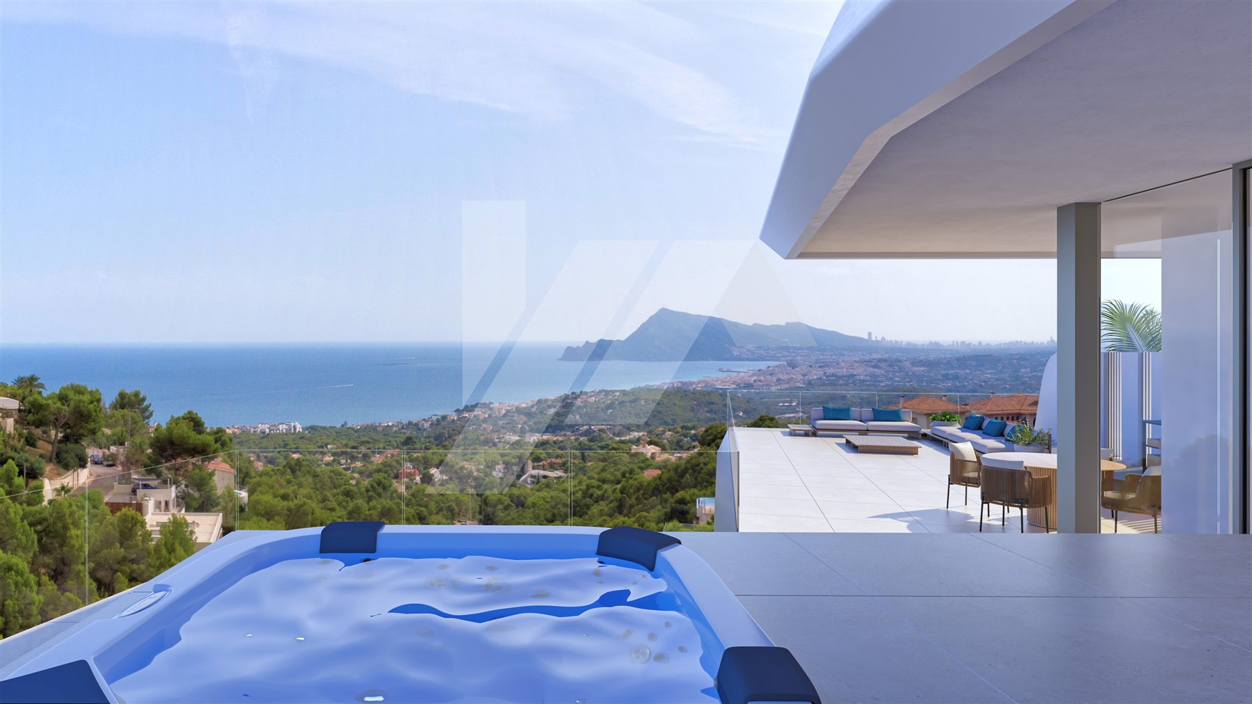 Exclusiva Villa de Lujo en Altea con Vistas al Mar, Costa Blanca.