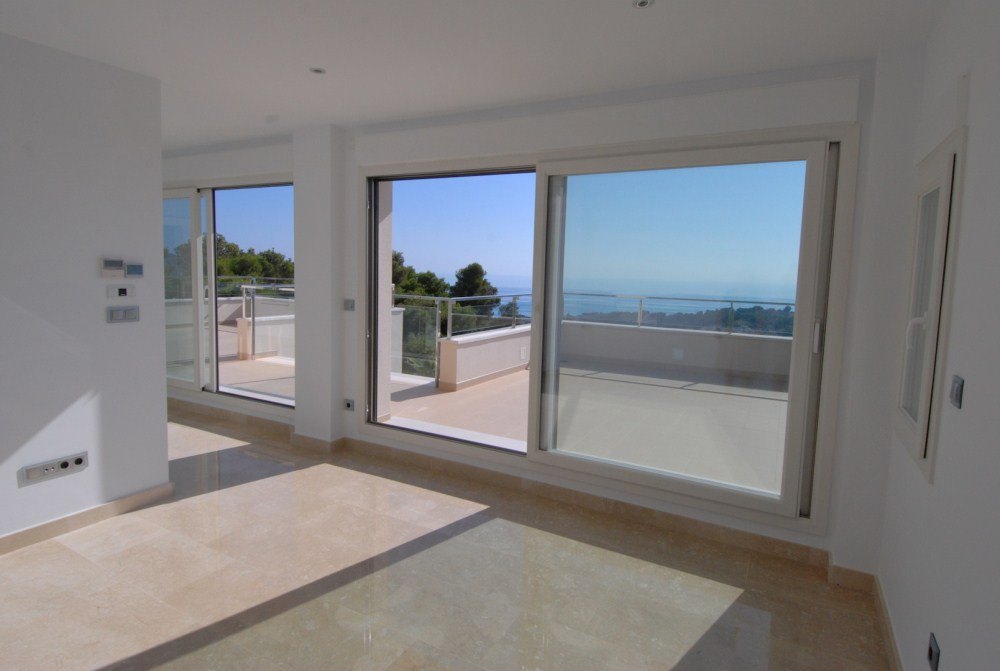 Luxury villa with sea views for sale in Moraira, San Jaime