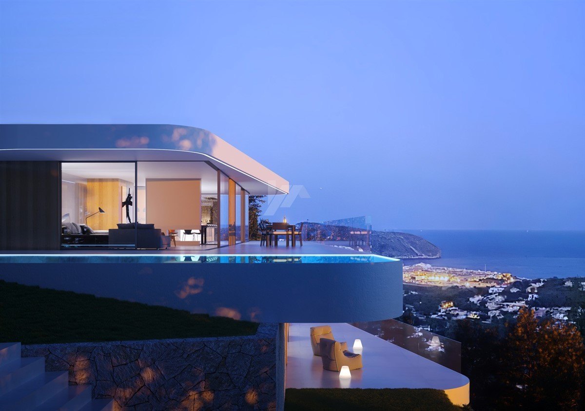Sea view luxury villa for sale in Moraira, Costa Blanca.